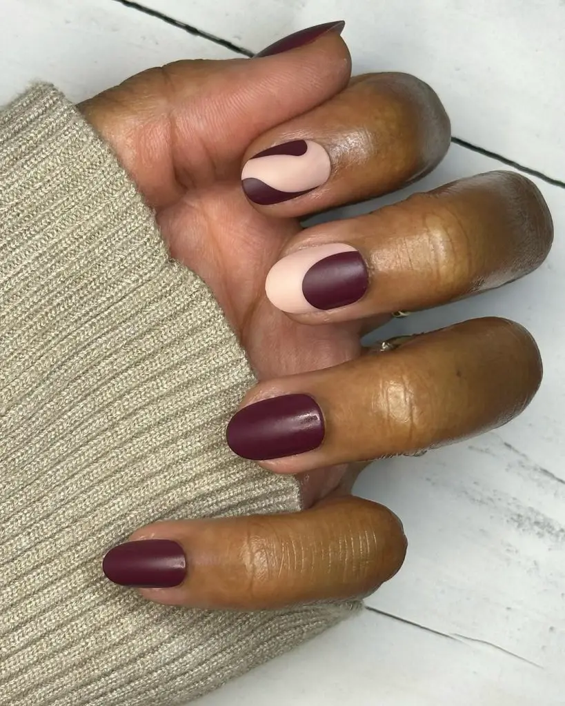 espresso nail art for autumn