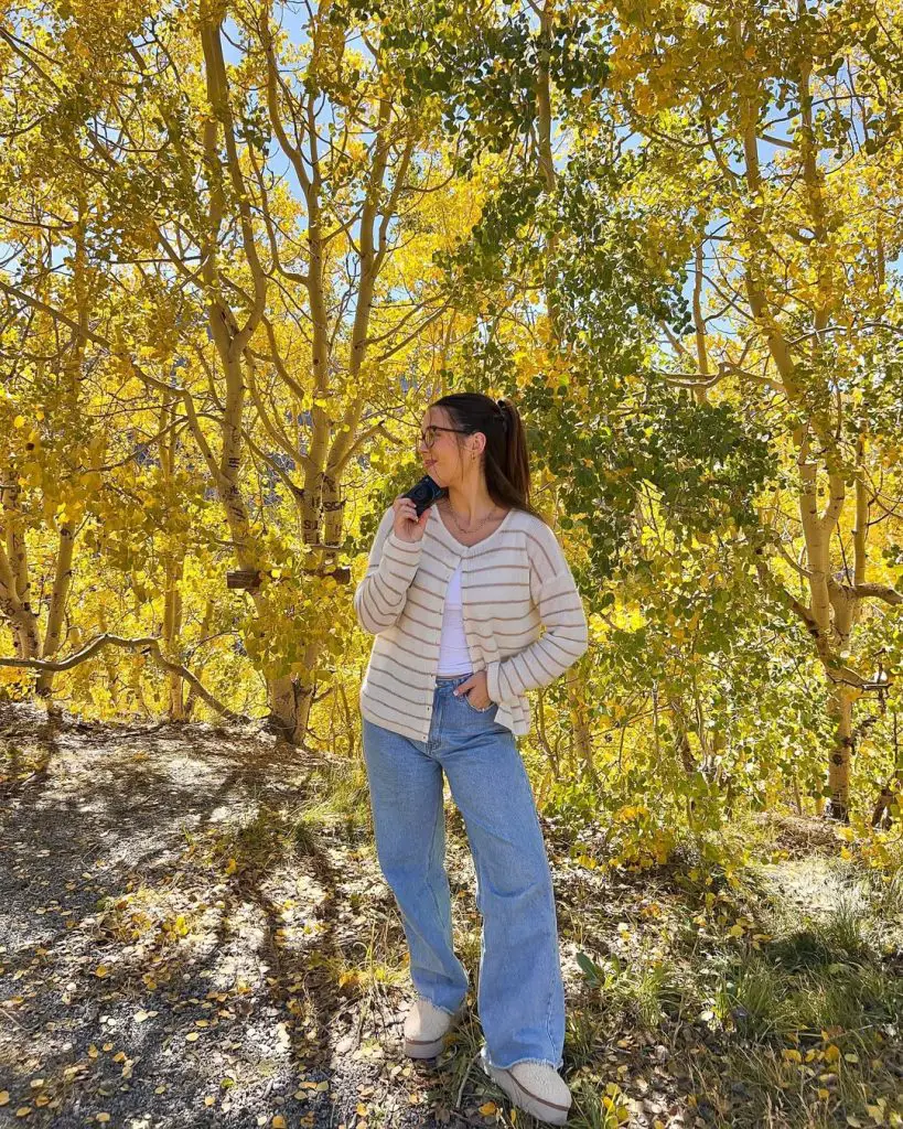 fall outfits cardigan and jeans outfits