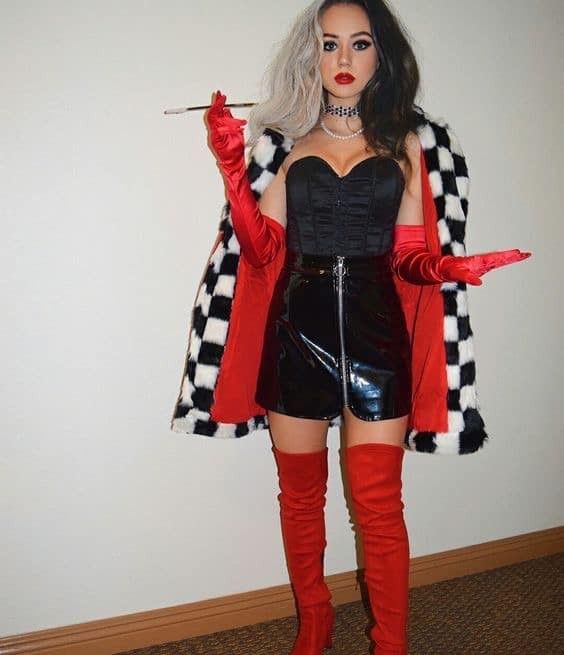 Cruella devil costume 