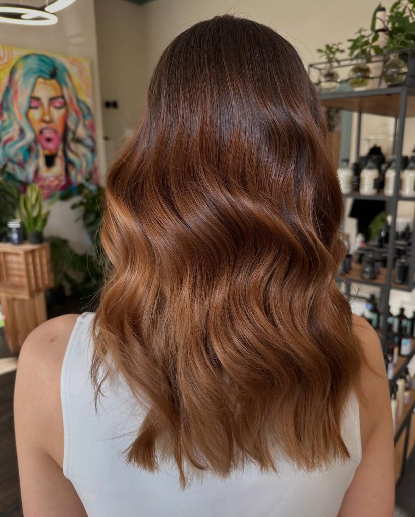 toffee hair color ideas