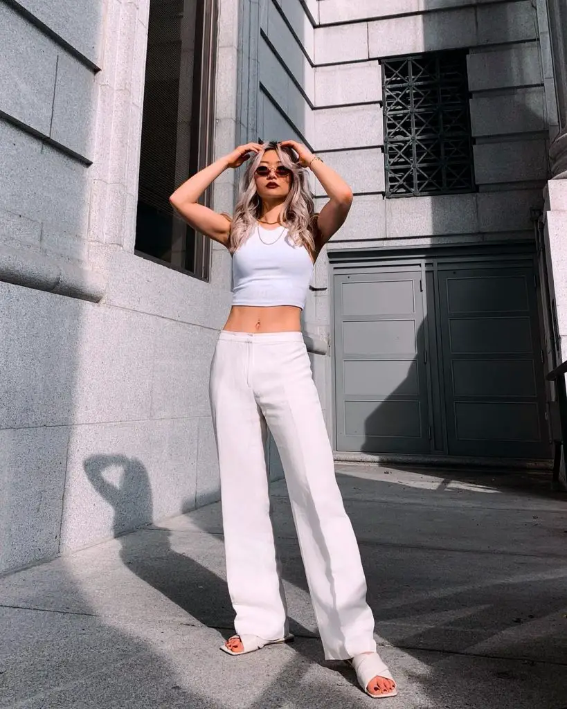casual all white outfit ideas 