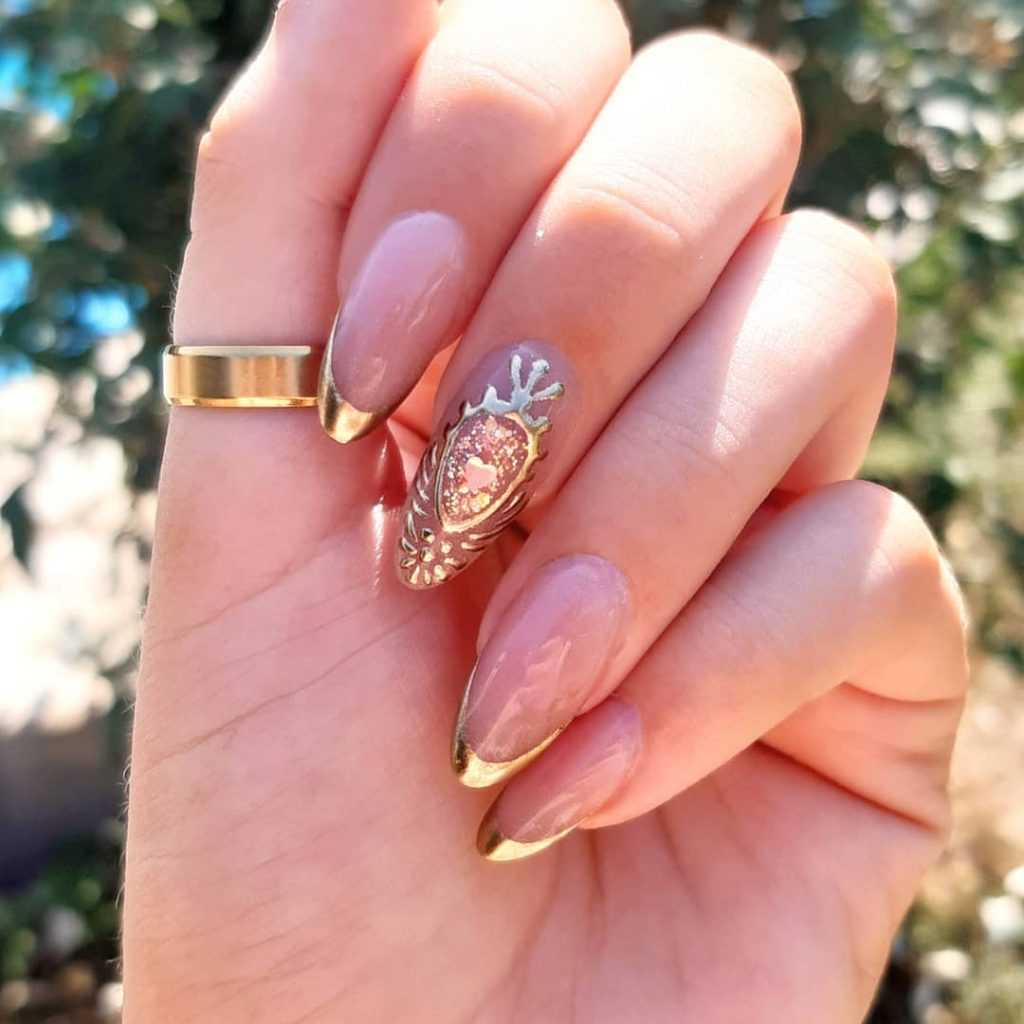 Stunning french nail 