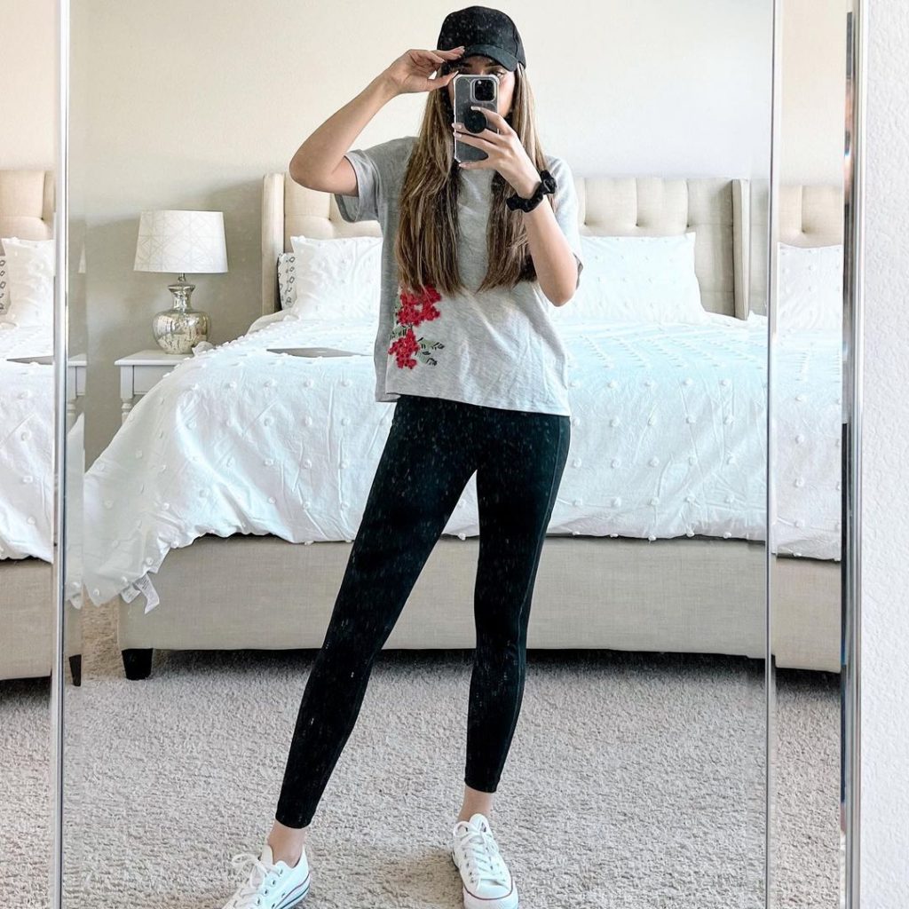 casual leggings outfits