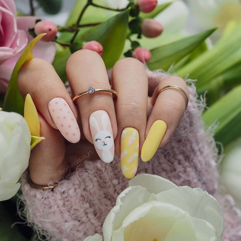 Cute easter nail designs 