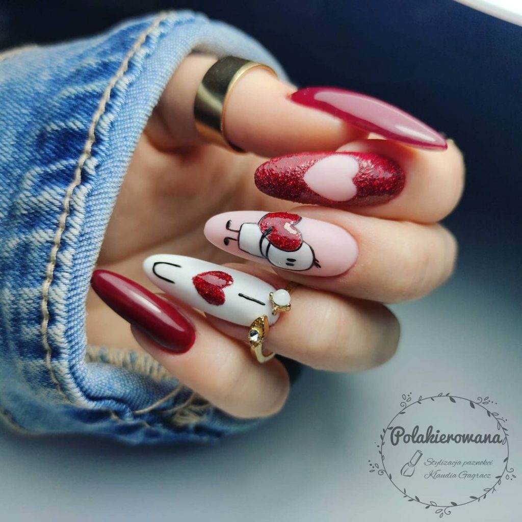 Romantic nail ideas