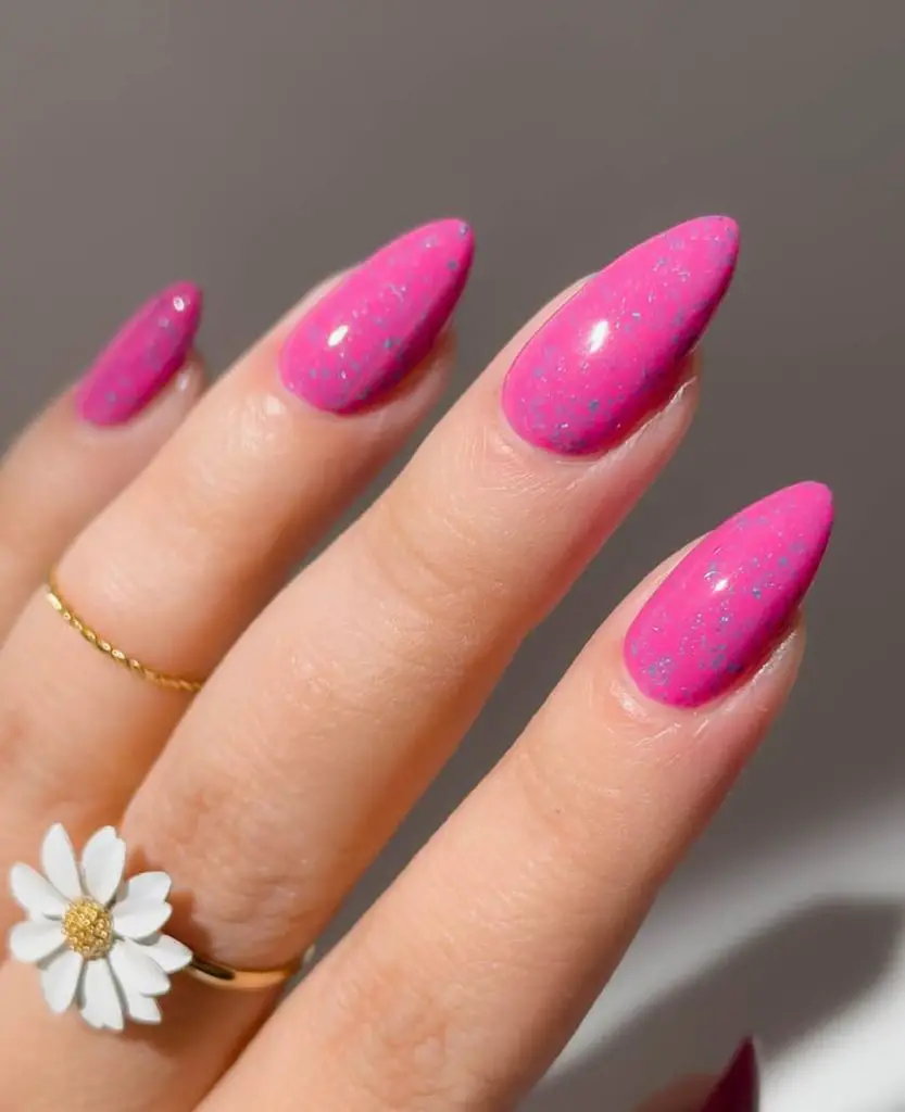 hot pink nail ideas