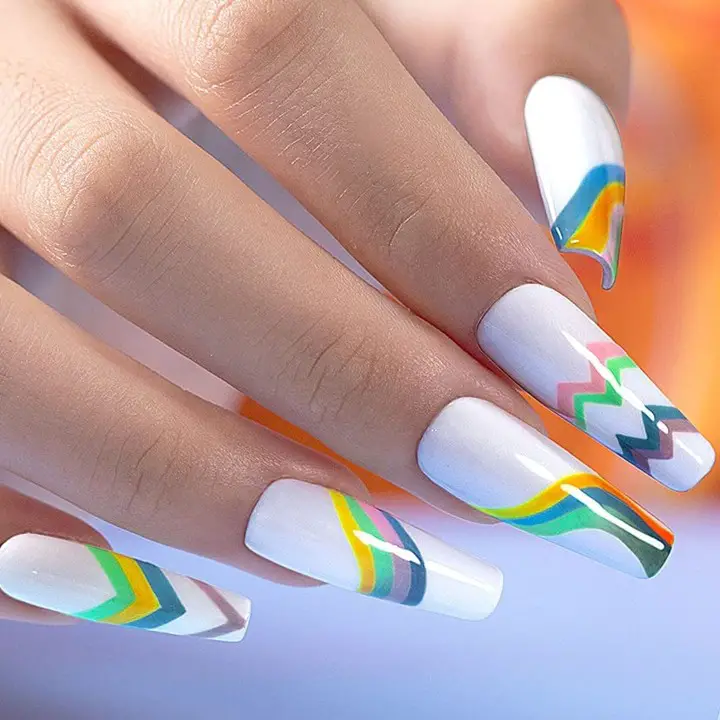 colorful nail ideas