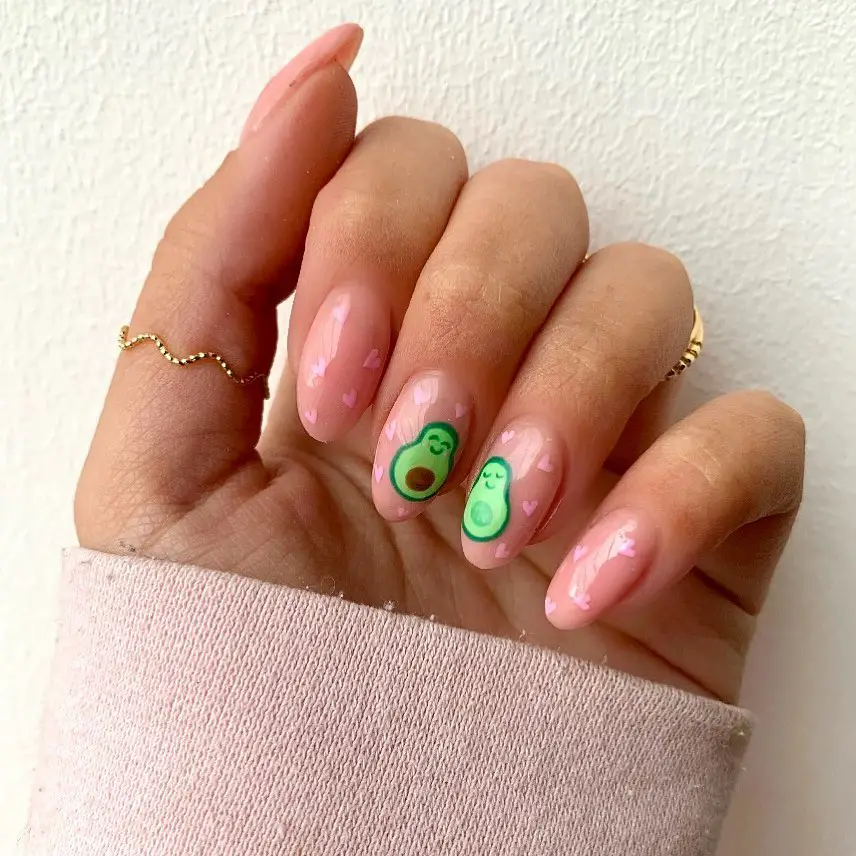 Avocado nails