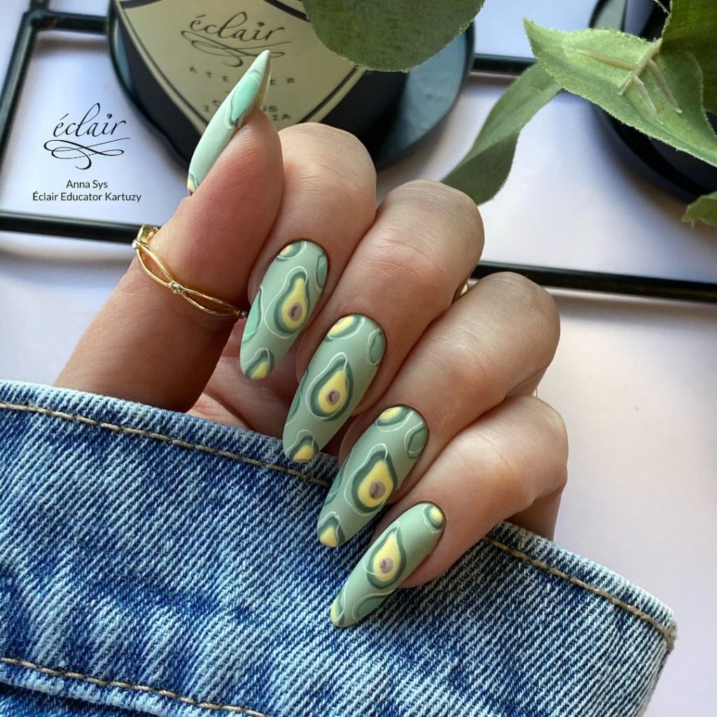 Avocado nails