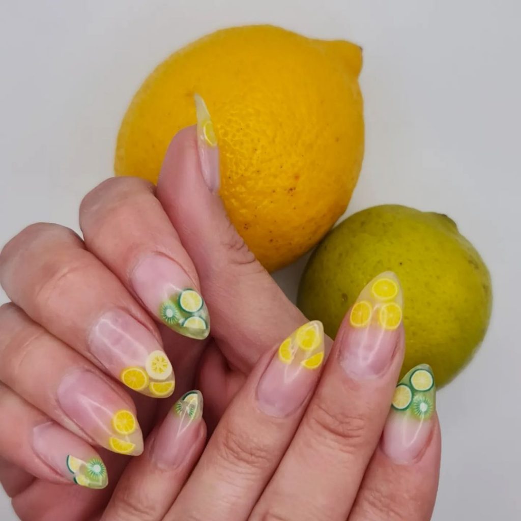 fruit nail designs