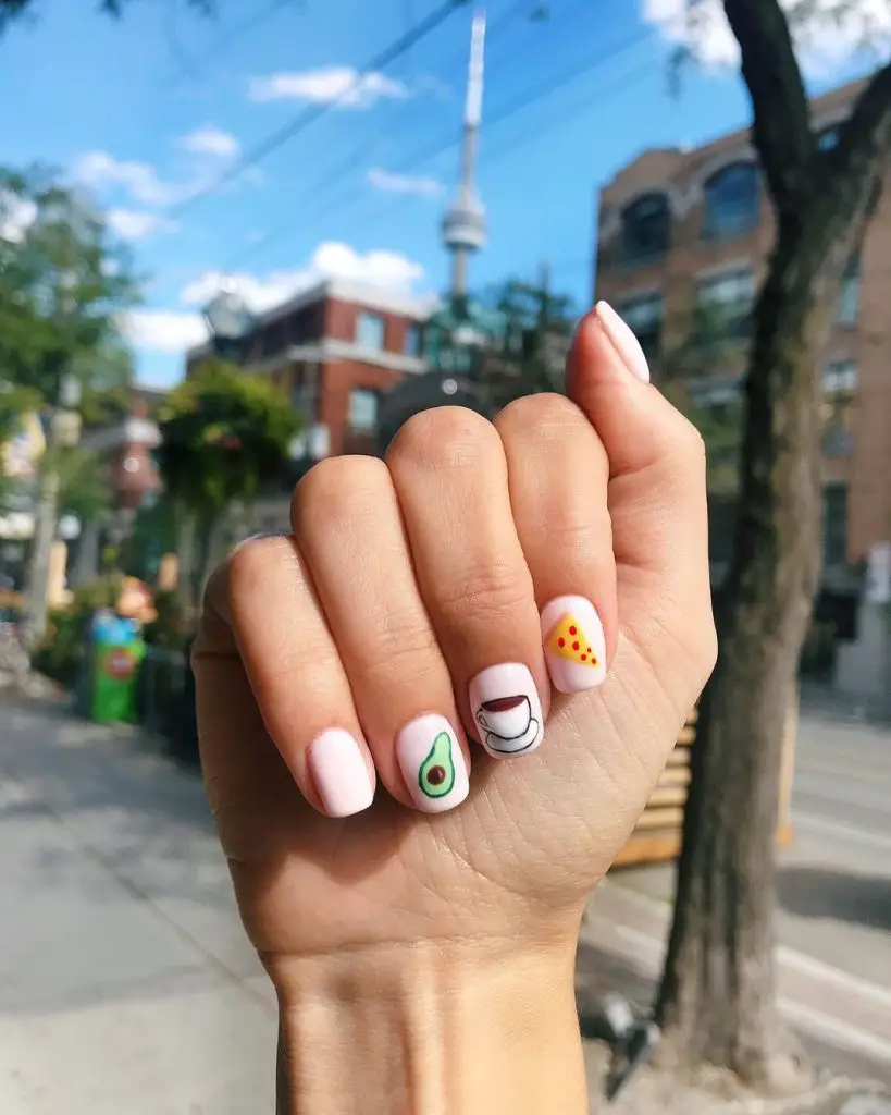 Avocado nails 