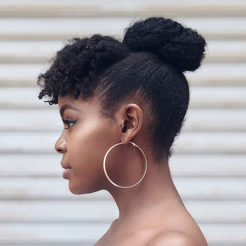 Black Girl Bun Hairstyles