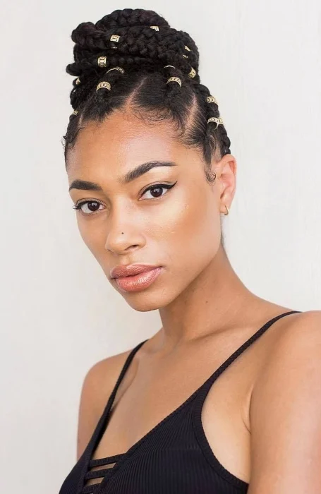 Black Girl Bun Hairstyles