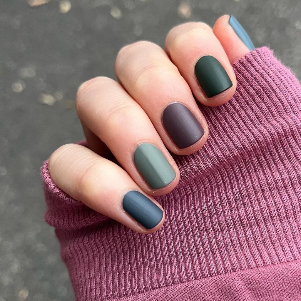 Matte nail ideas| Fall nail polishes