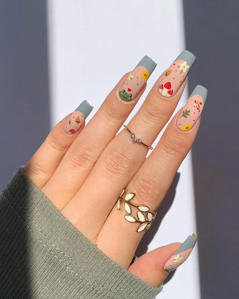 Cute autumn nail inspiration