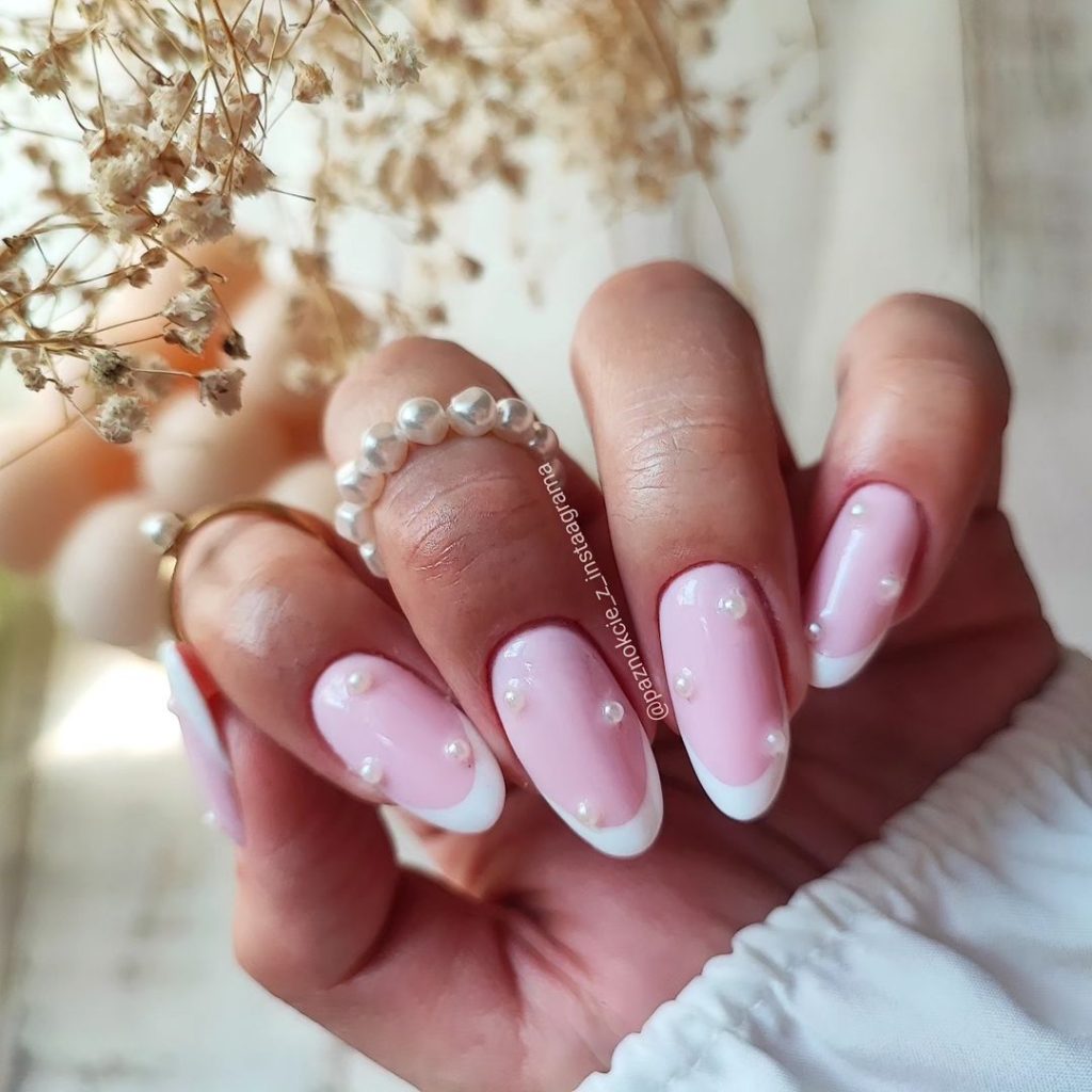 Simple white nail ideas