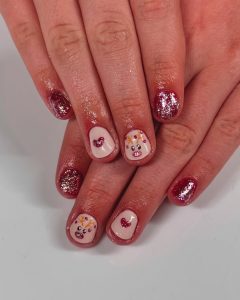 reindeer nail designs