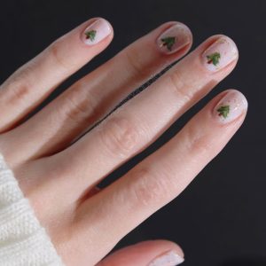 christmas tree nails