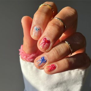 cute short winter nail designs