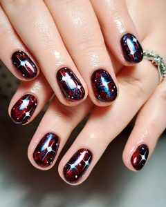 festive winter manicures