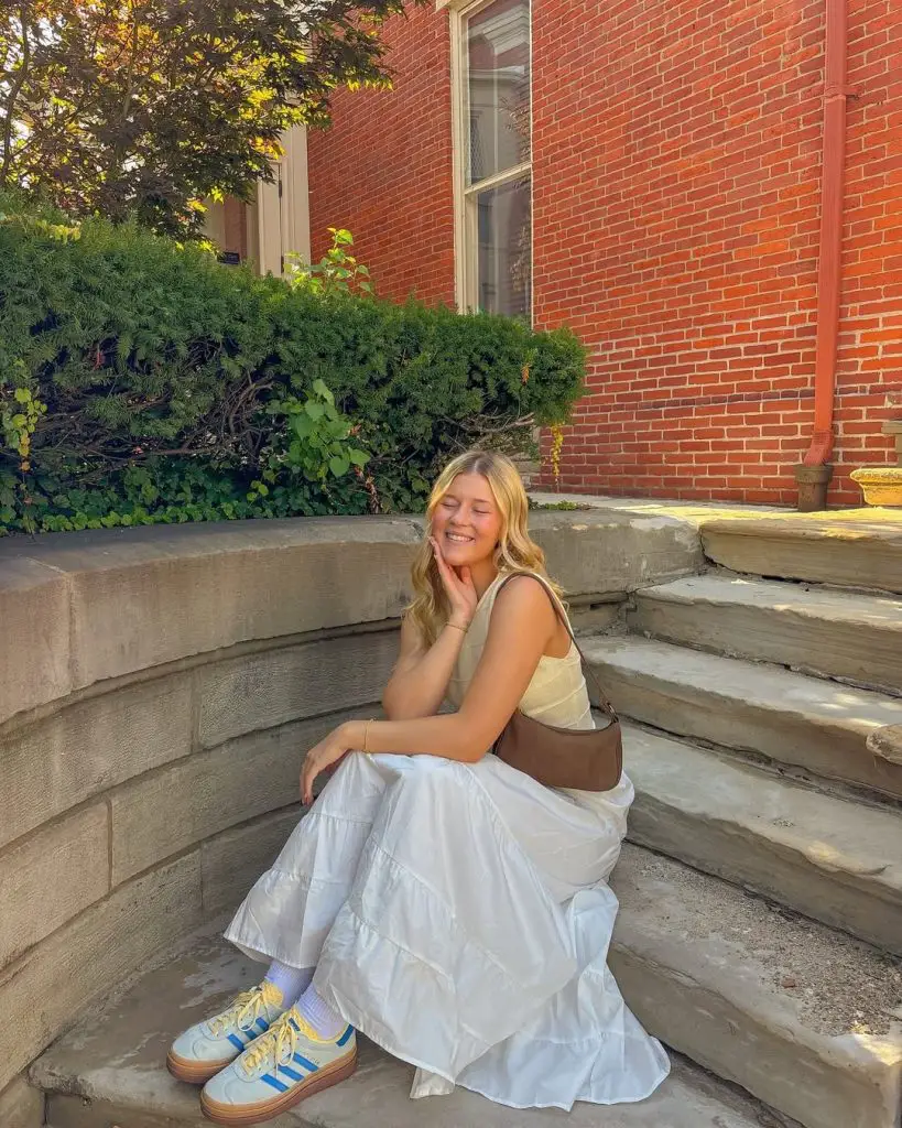 september sunshine| skirt outfit ideas