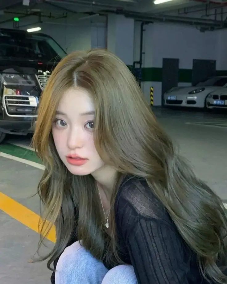 olive brown hair color