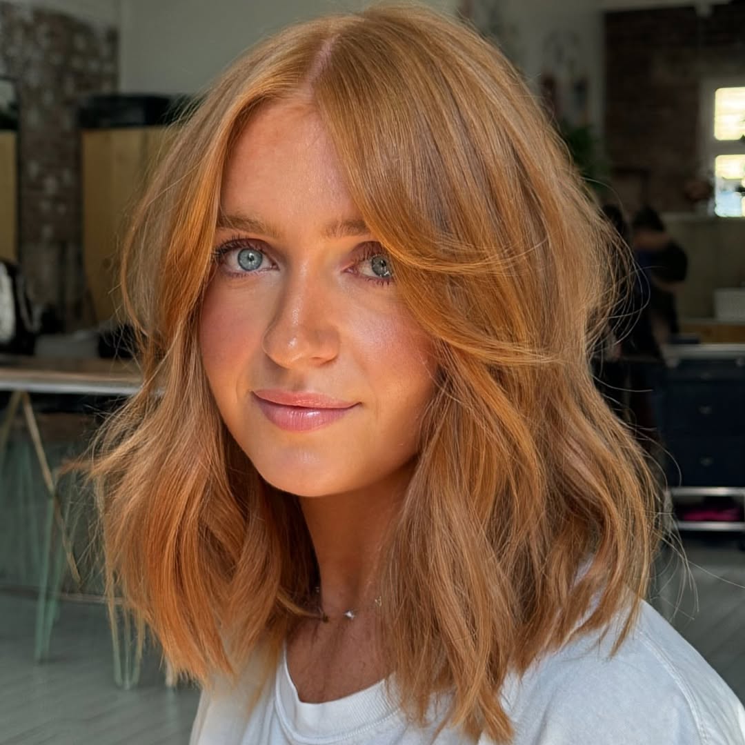 strawberry bronde hair color