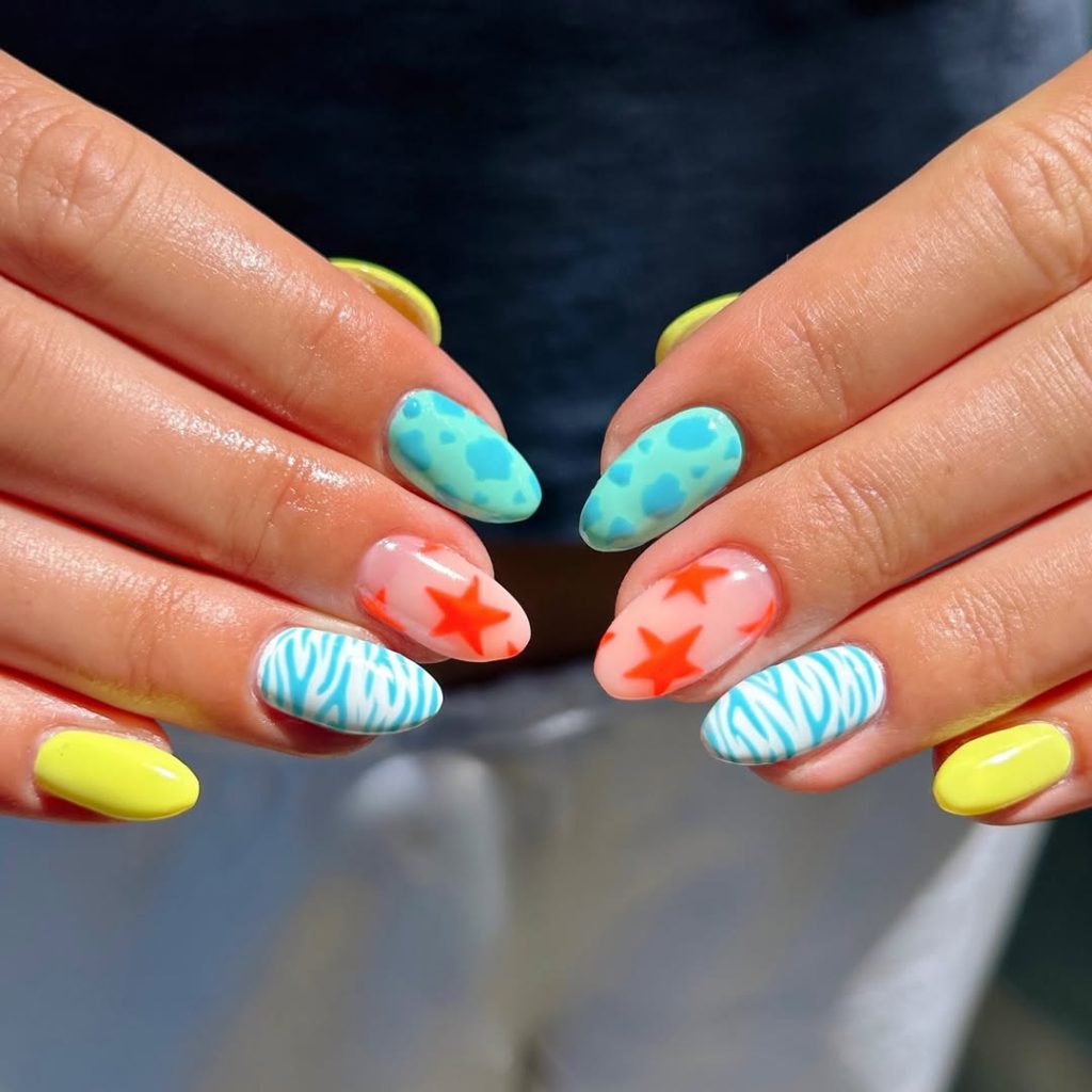 festival nail art