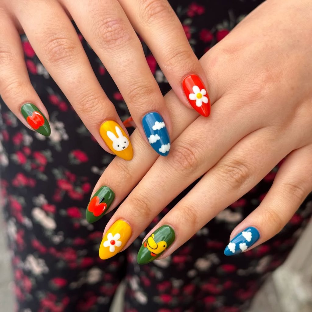 miffy nail ideas