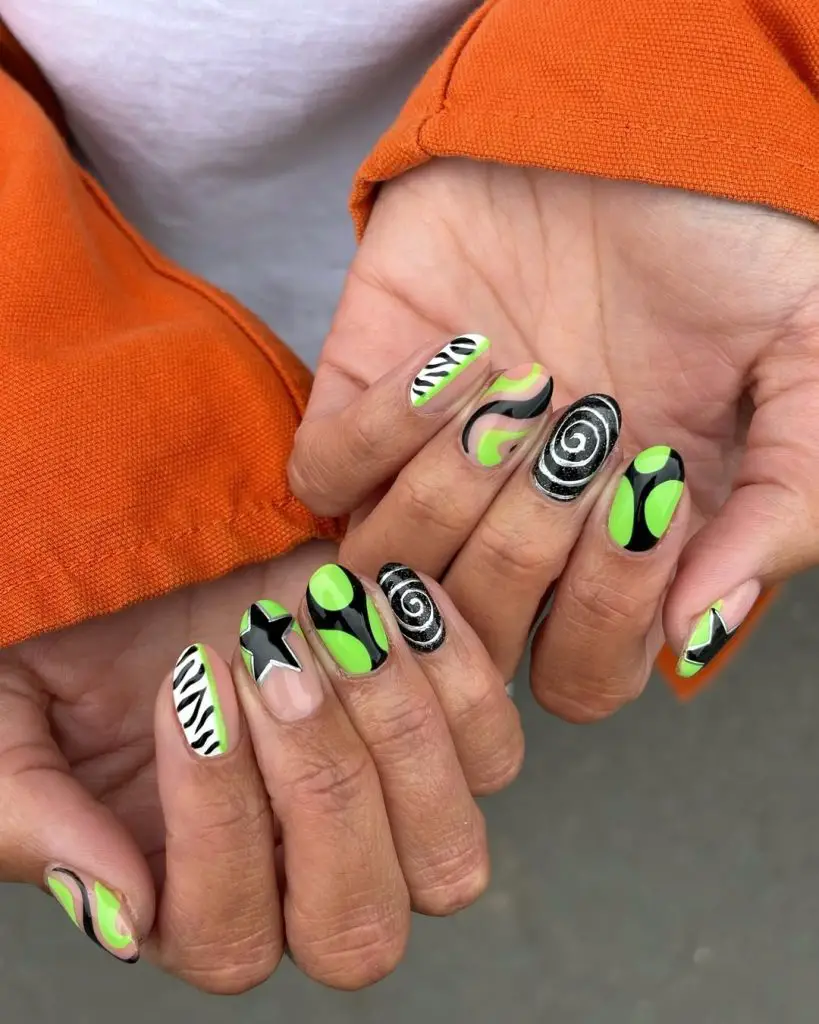BRAT GAL SUMMER nails