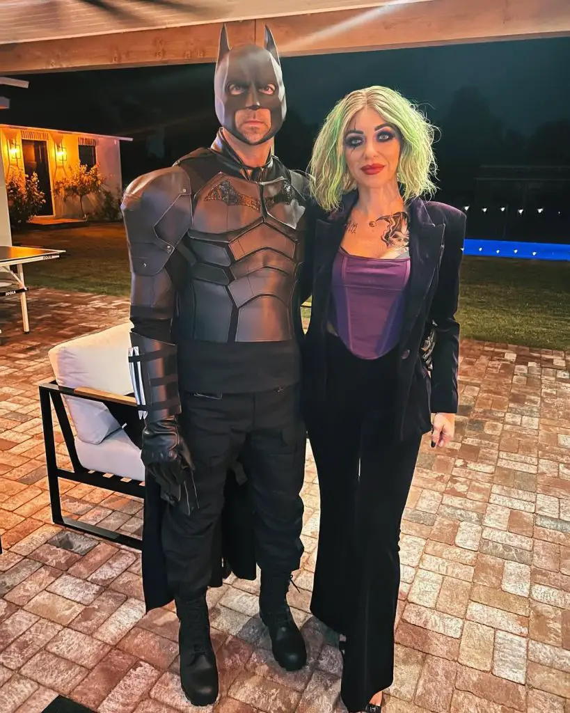 The Queen Joker and Batman Halloween Costume