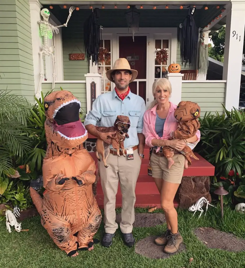 jurrassic park halloween costume family