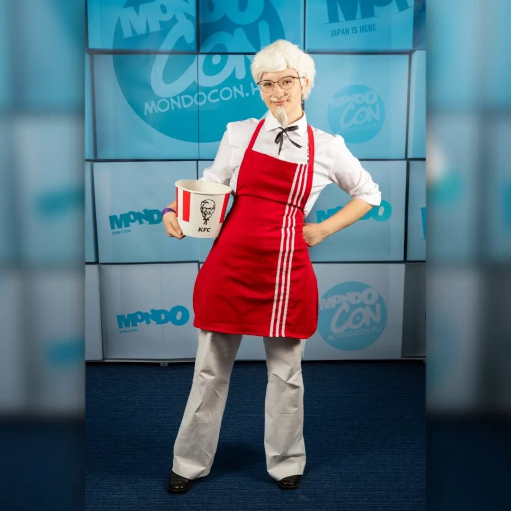 Colonel sander halloween costume