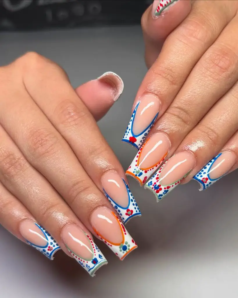 Italy nails ideas