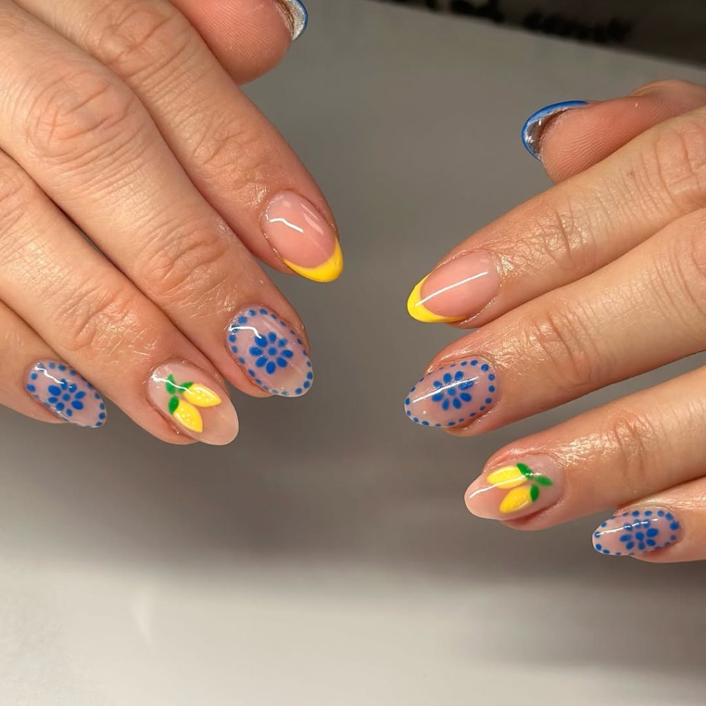 Italy nails ideas