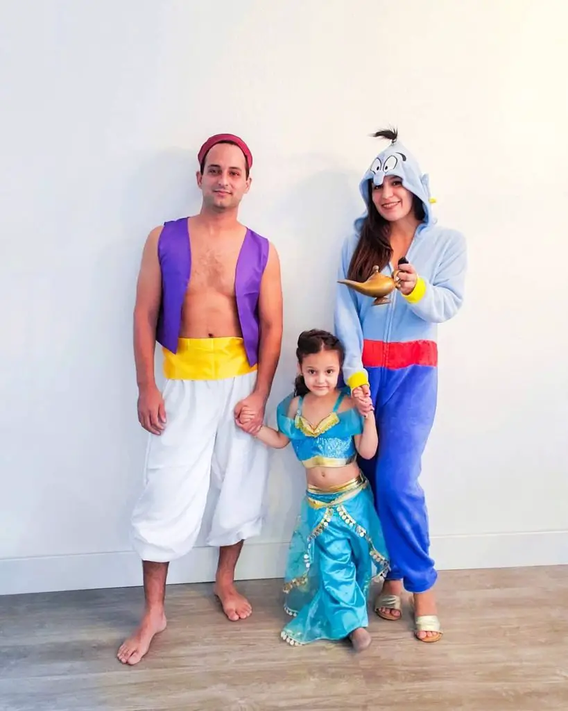 aladdin inspired famiy halloween costume