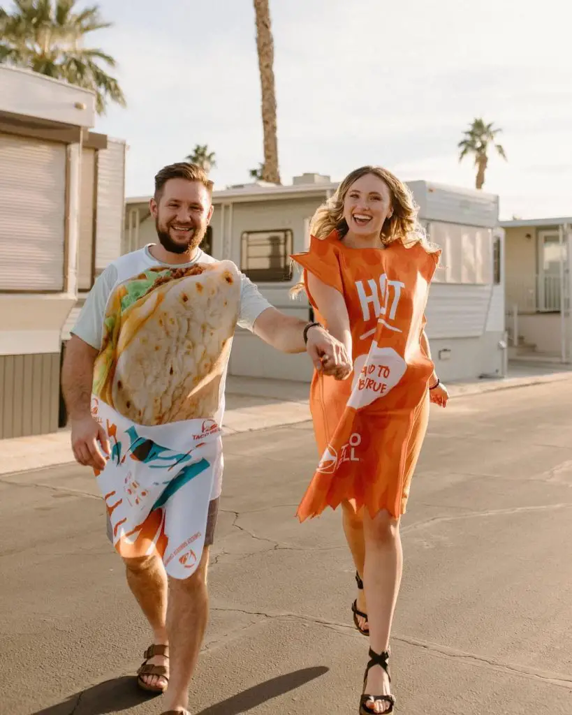 The taco bell couple