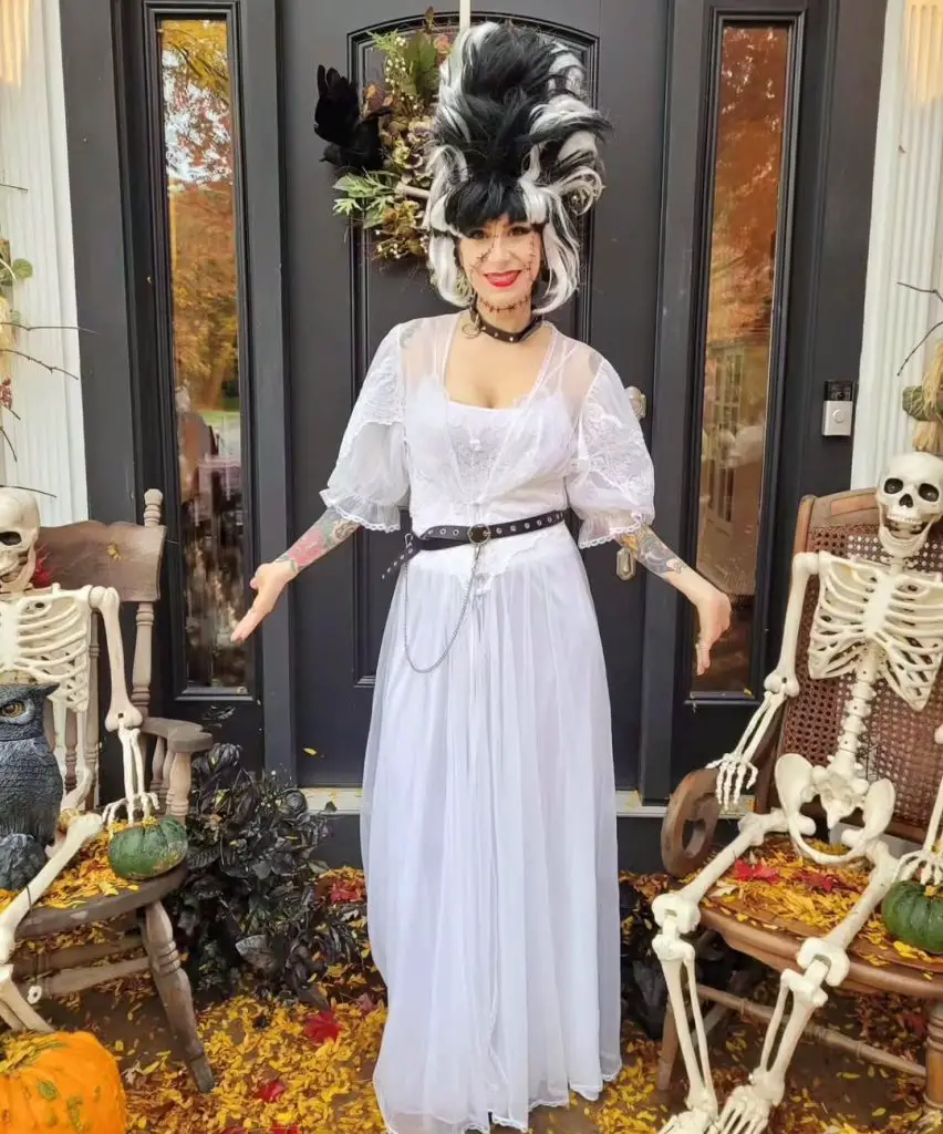 Bride of frankenstein halloween costume