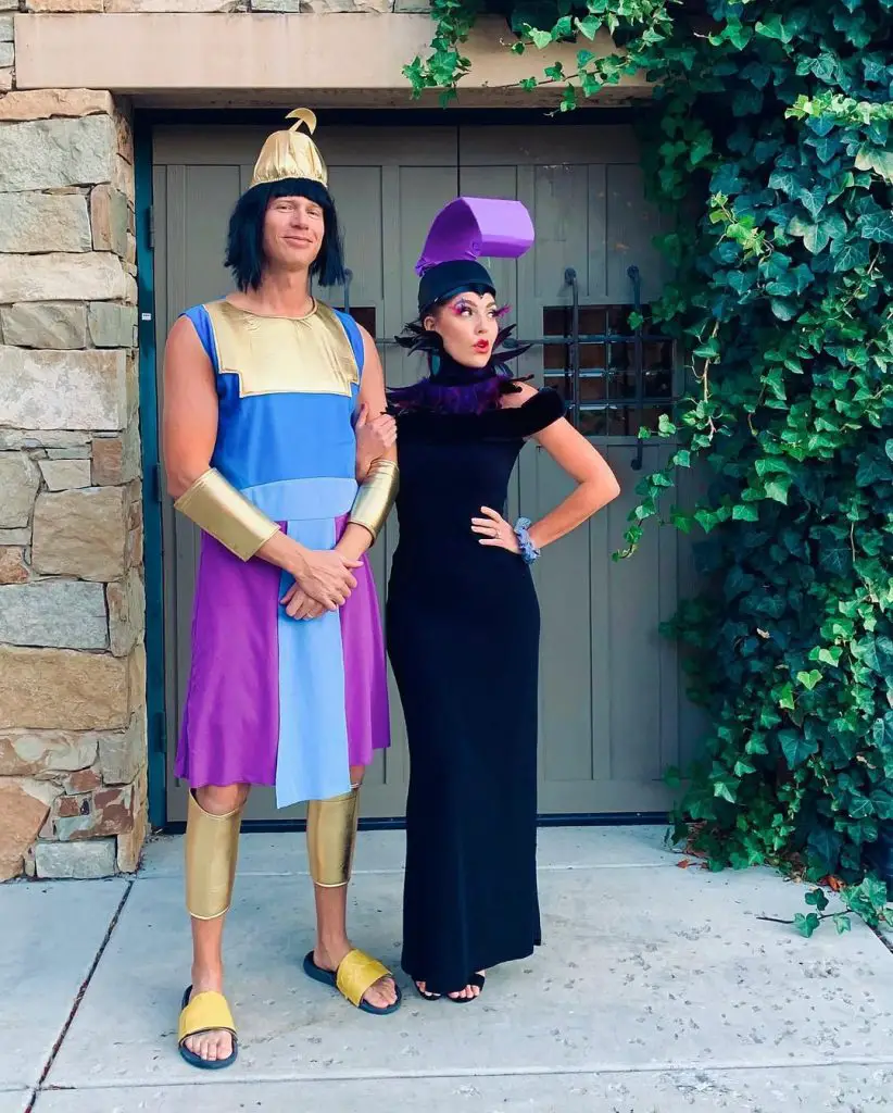 Yzma and Kron Couple halloween costume
