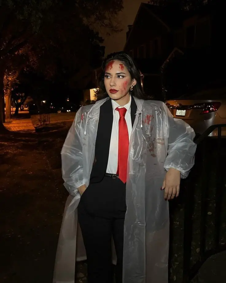 Patrick bateman halloween costume for women