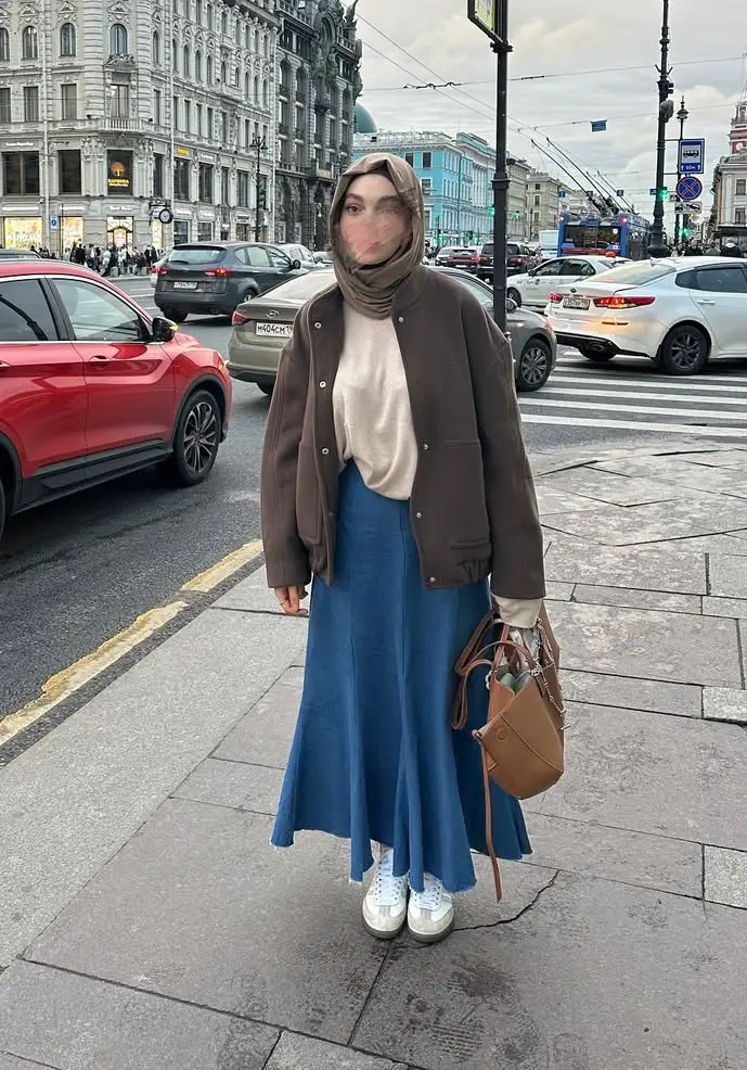 cutte modest fall outfit