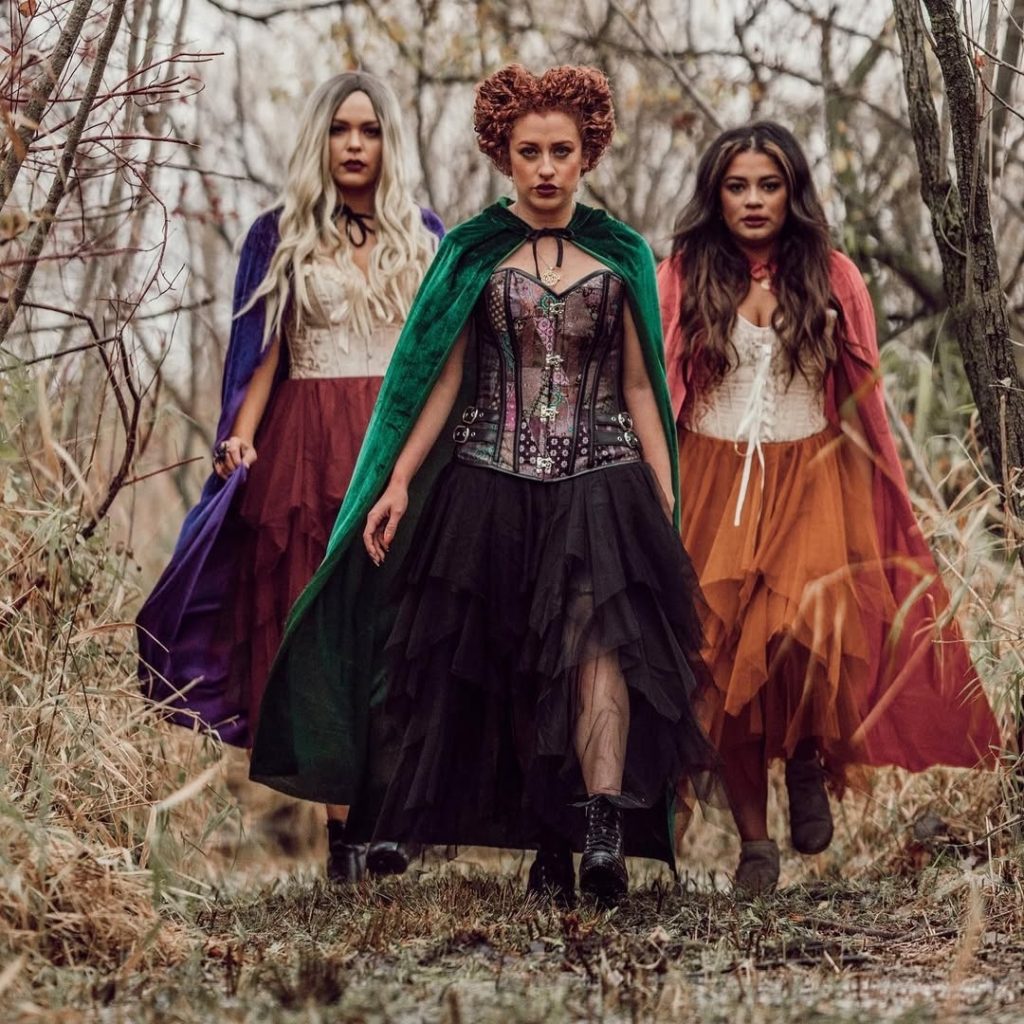 The witches halloween costumes