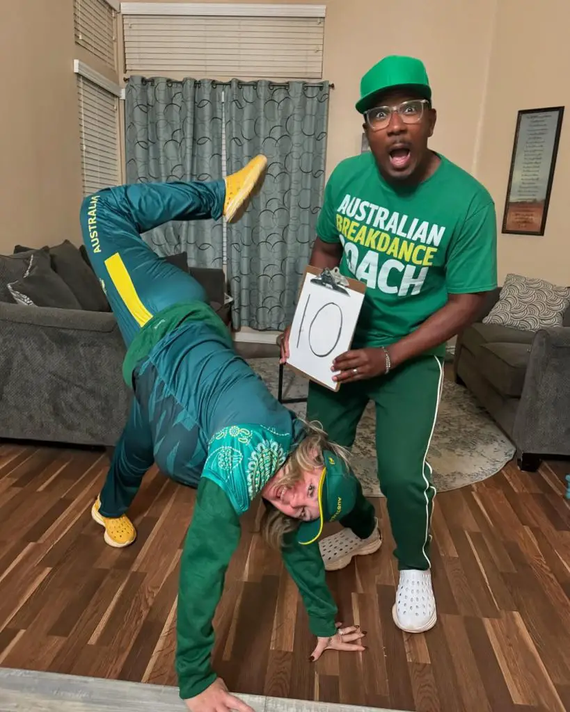 Raygun the aussie breakdancer costume