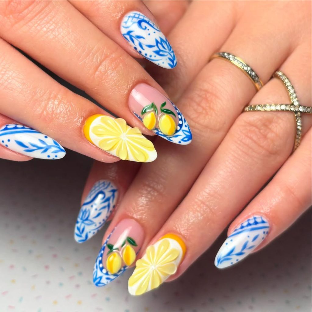tuscan nail ideas