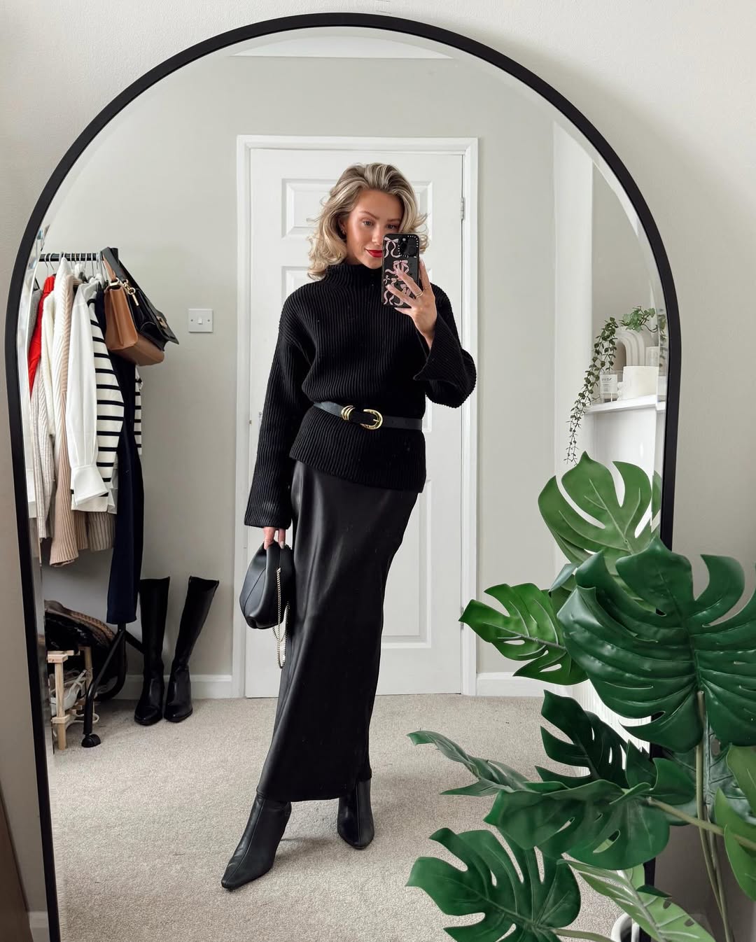 all black cozy outfit ideas