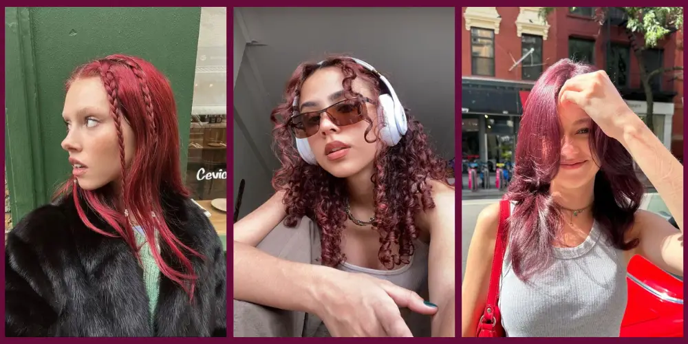 cherry coke hair color ideas