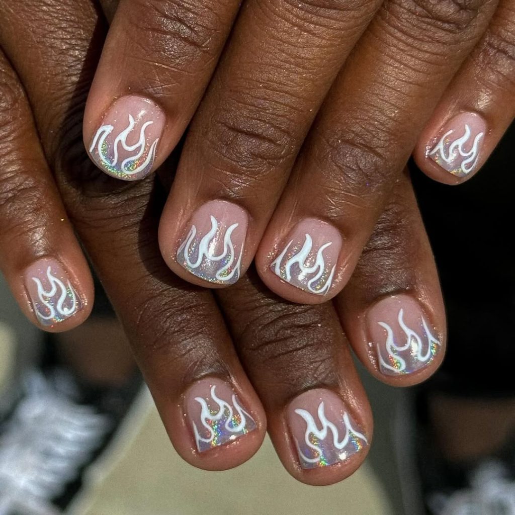 FLAME NAILS ideas