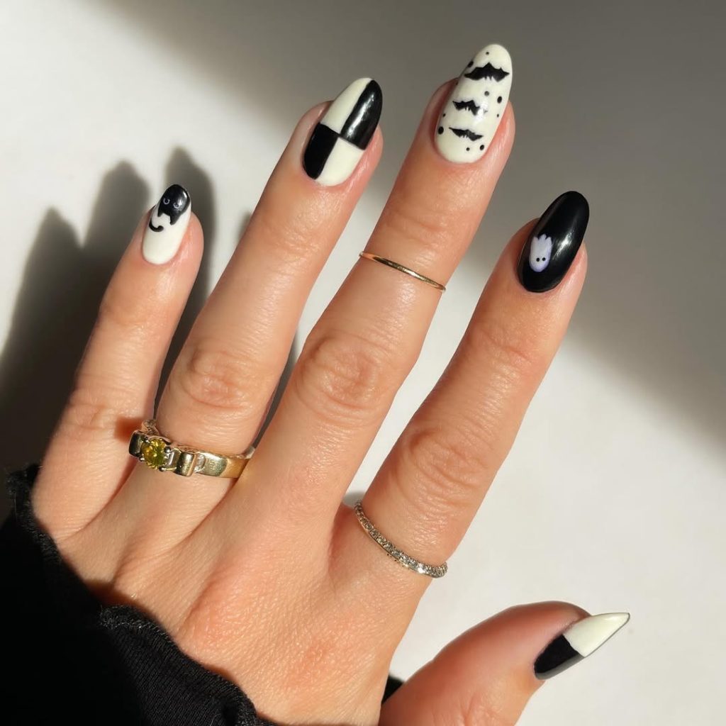Haunted house nails